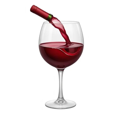 心心眼 emoji 😍的心心眼 變成🍷 sticker