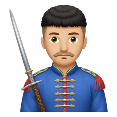 Ukrainian Cossack sticker