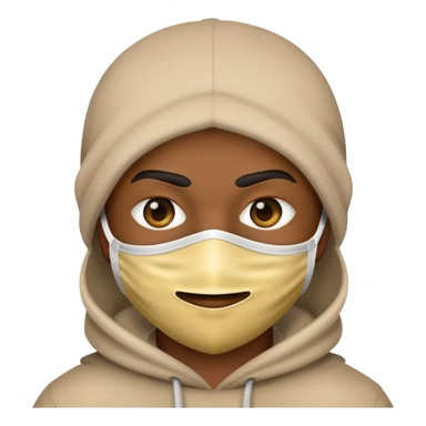 Emoji del ladrón sticker