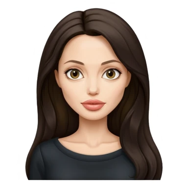 Angelina Jolie up to the waist sticker