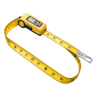 measuring tape used by tailors  sticker