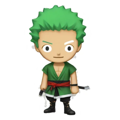 One piece zoro sticker