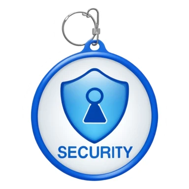 Security badge/card sticker