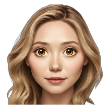 Elizabeth Olsen plus sticker