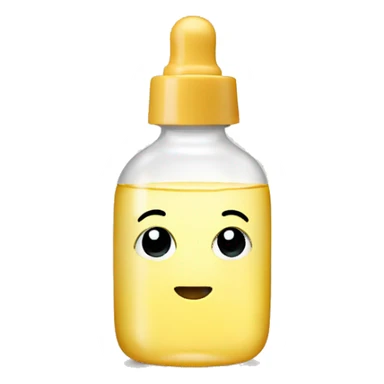 baby oil bottle sticker