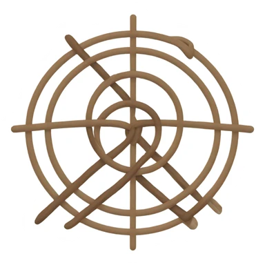 three circles overlapping sticker