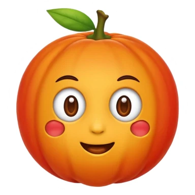 Guaxinim  vermelho alaranjado  sticker