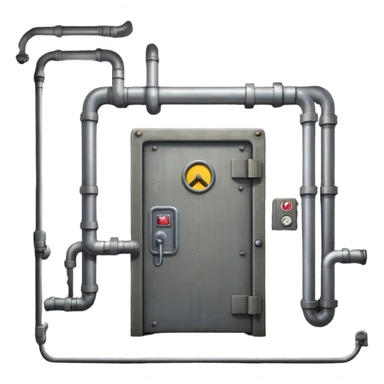 underground bunker png sticker