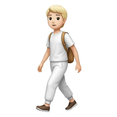 Walking in the sky sticker