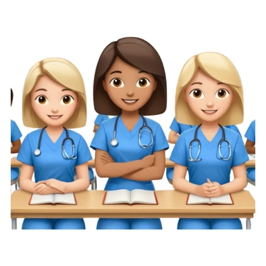 university nursing sticker