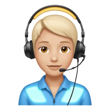 create a person which feel safe to using internet.-match-the-same-shape,-color,-and-glow-effect,-ensuring-it-is-smooth-and-shiny.  sticker