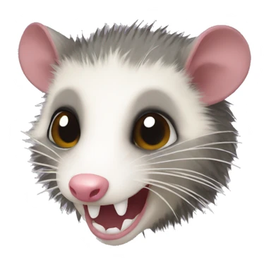 chaotic opossum sticker