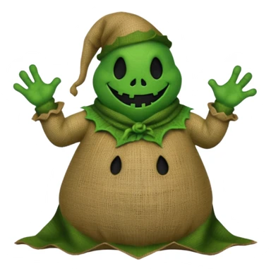 Oogie boogie sticker