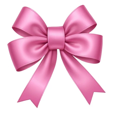 pink iphone with ribbon sticker