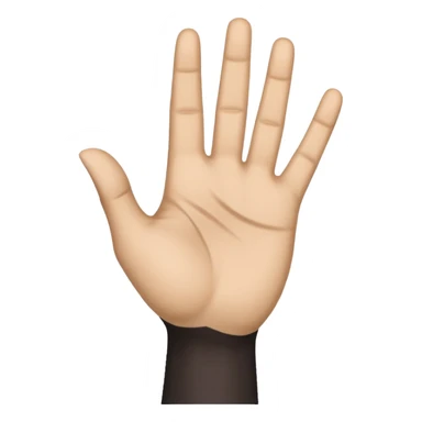 Wakanda forever hand sign  sticker