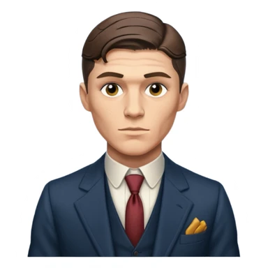 Thomas Shelby with a six pack sticker