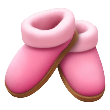 pink ugg slippers  sticker