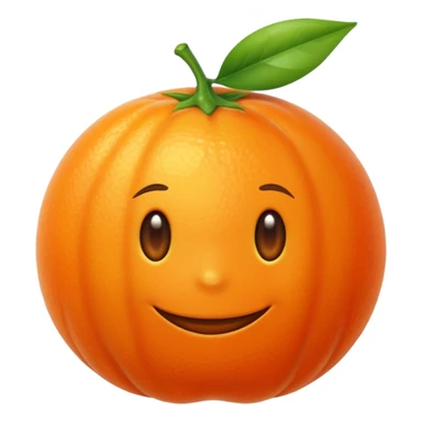 Tangerine sticker