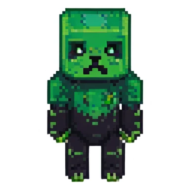 Minecraft Creeper pixel art sticker