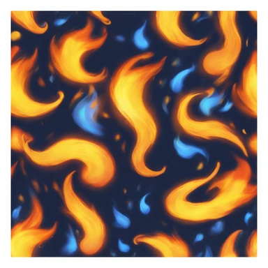 FUEGO, FLAMA sticker