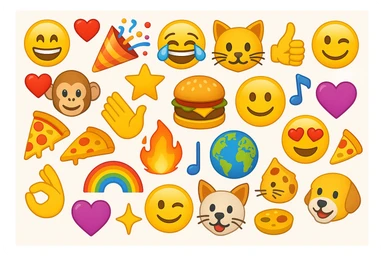 show more emoji sticker