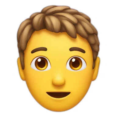 A face with hearts that replace the eyes sticker