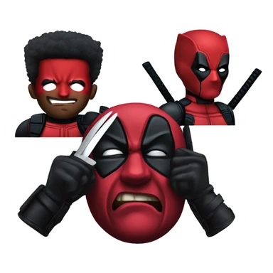 Deadpool wolverine sticker