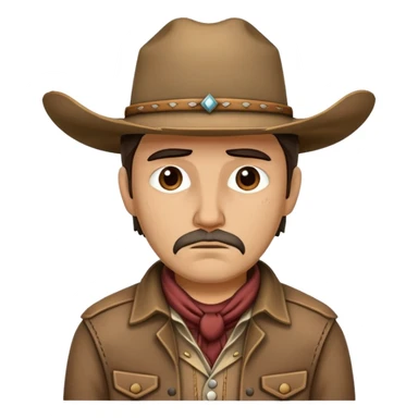 vaquero triste sticker