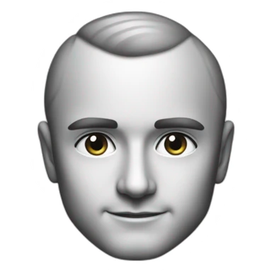 Young Phil Collins sticker