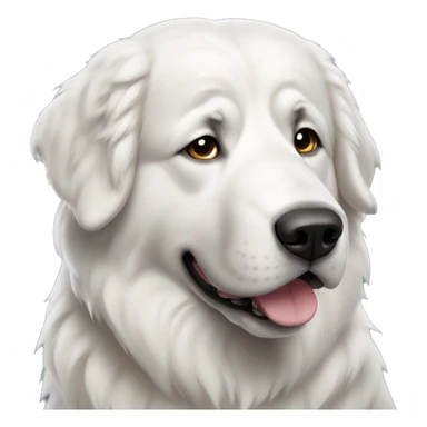 great pyrenees dog sticker