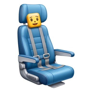 plane seat seatbelt sticker