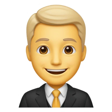 Toastmasters Salesman Emoji sticker