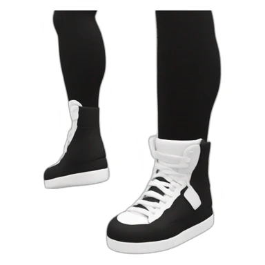 Micheal Jackson dancing shoe black white sock sticker