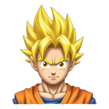 goku super saiyayin sticker
