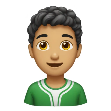 Algerian boy sticker