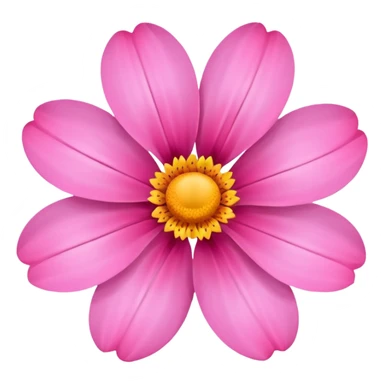pink plant sticker