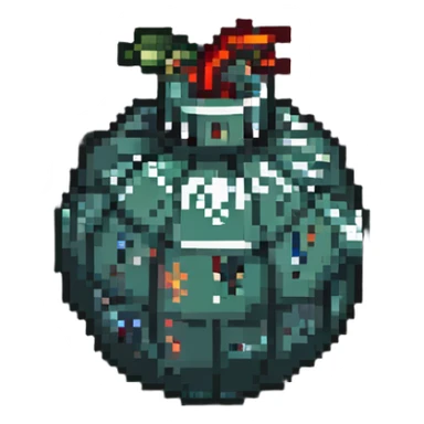 bomb power up without fuse sticker