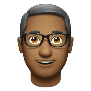 Delfín con gafas sticker