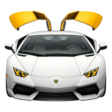 lamborgini text sticker