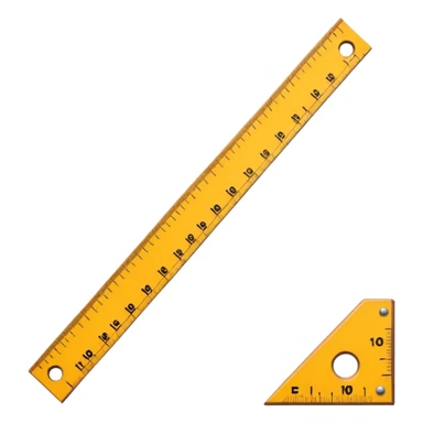 Measure ruler sticker