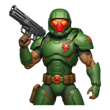 Doom eternal doom-slayer not emoji sticker