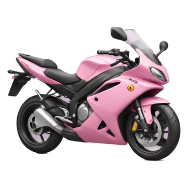 Pink motorbike sticker