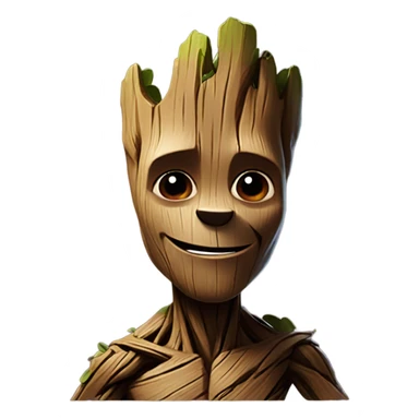 Groot partying sticker