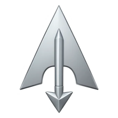 Arrow symbol sticker