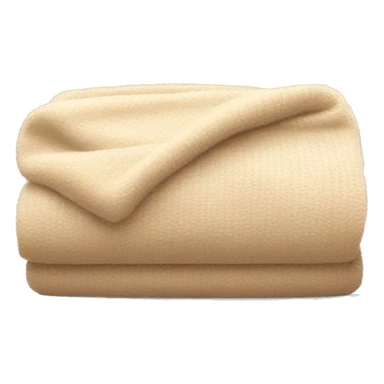 cozy beige blanket  sticker