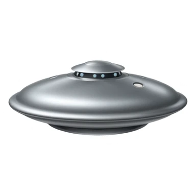 classic flying saucer sticker