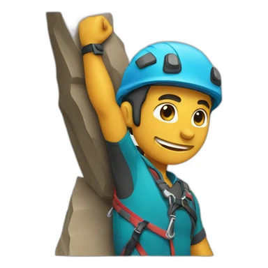 yoesmite climber sticker