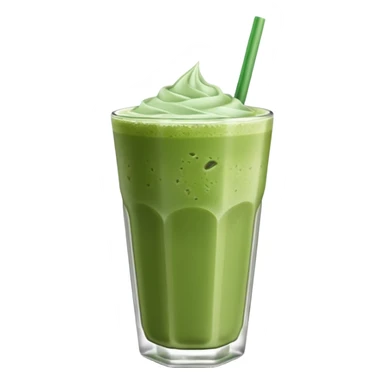 Iced Matcha latte sticker