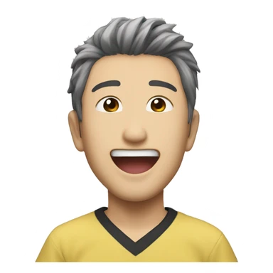 yuji itadori juming happy sticker