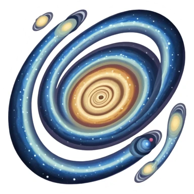 andromeda galaxy sticker
